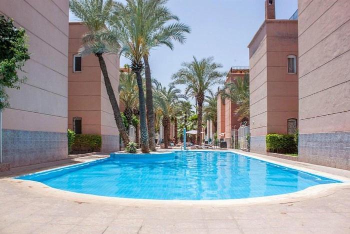 Riad A Marrakech Dans La Residence Touristique Al Qaria Assiyahia Marrakesh Esterno foto